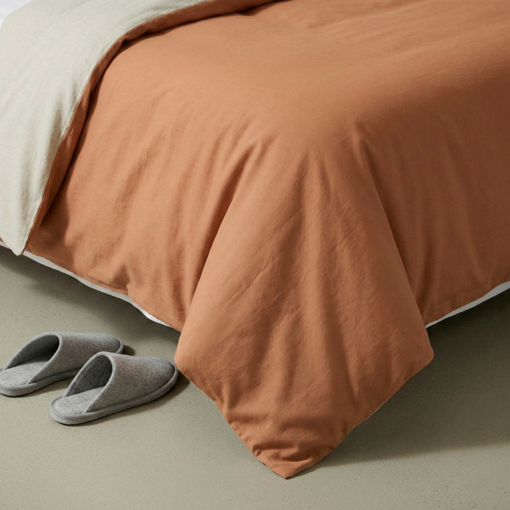 JUEGO FUNDA NÓRDICA REVERSIBLE 100% ALGODÓN CARMINA