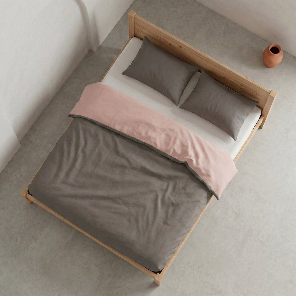 JUEGO FUNDA NÓRDICA REVERSIBLE 100% ALGODÓN ROSARIO
