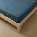 SÁBANA BAJERA 100% ALGODÓN AZUL