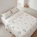 JUEGO DE SÁBANAS 100% ALGODÓN FLORISA 