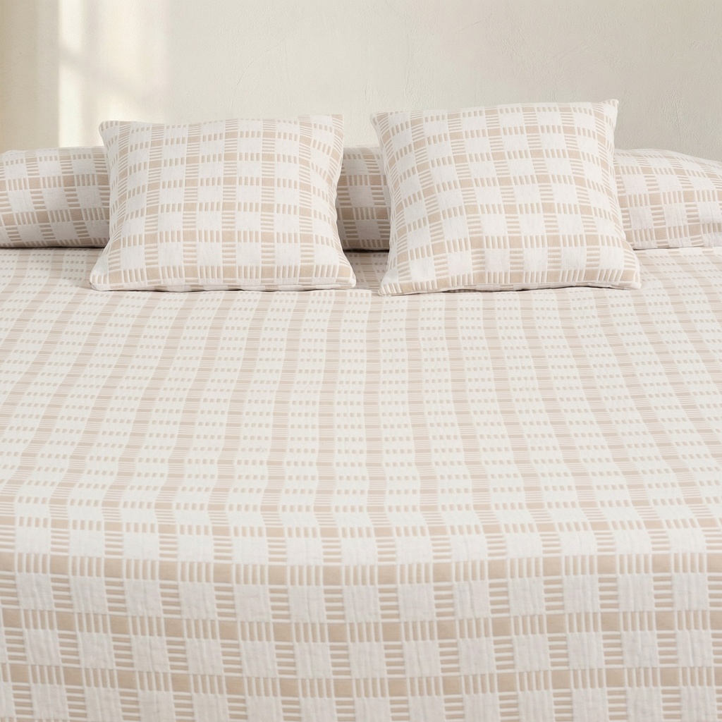 COLCHA JACQUARD ALGODÓN HORT