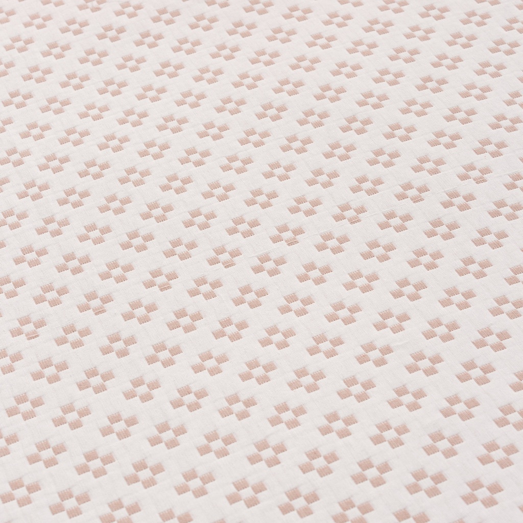 COLCHA JACQUARD ALGODÓN PUNT CRUZ