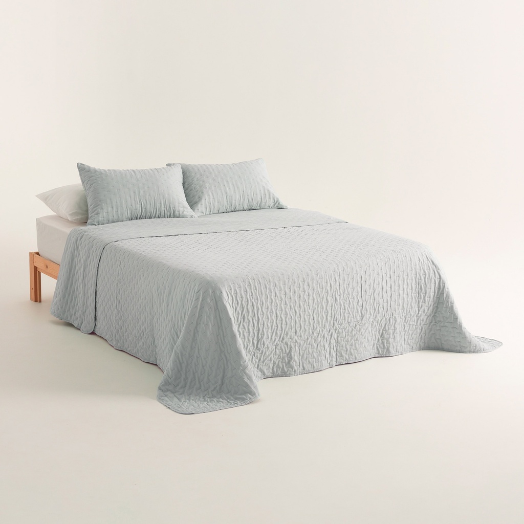 COLCHA ACOLCHADA NARA CELESTE