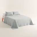 COLCHA ACOLCHADA NARA CELESTE