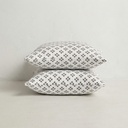 PACK 2 FUNDAS DE COJÍN PUNT CRUZ