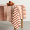 MANTEL VICHY ANTIMANCHAS ALGODÓN MAVY