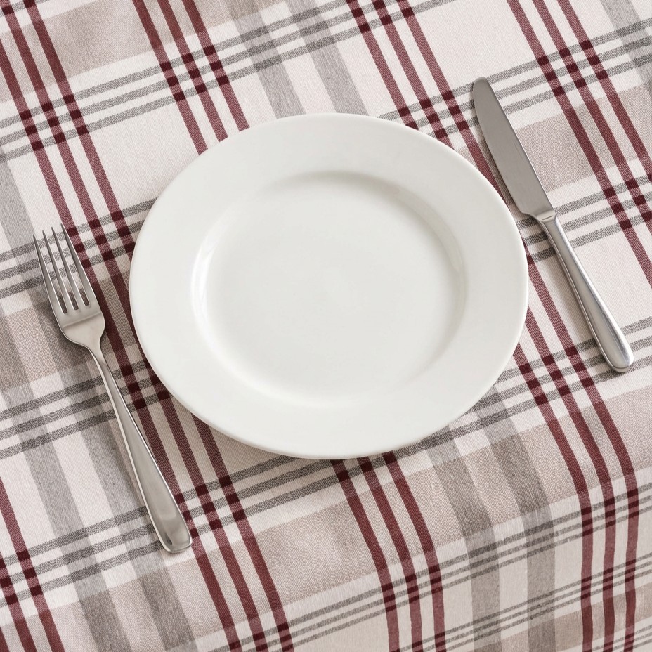 MANTEL ANTIMANCHAS ALGODÓN LEKUADRO