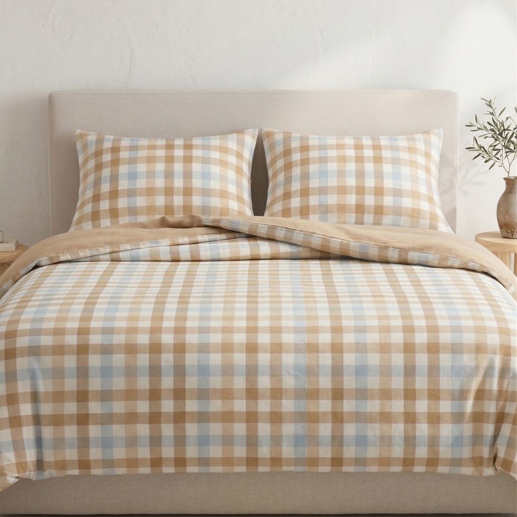 JUEGO FUNDA NÓRDICA 100% ALGODÓN ESTAMPADA