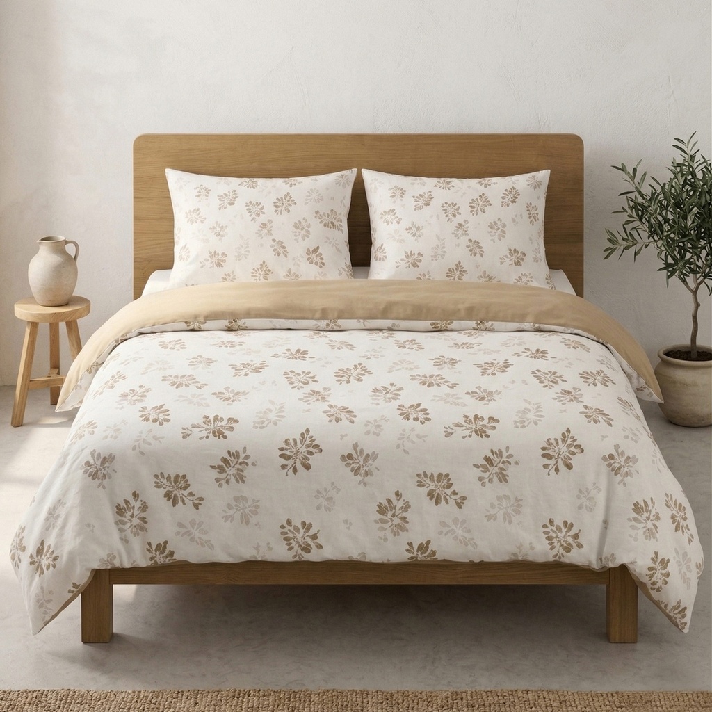 JUEGO FUNDA NÓRDICA 100% ALGODÓN ESTAMPADA