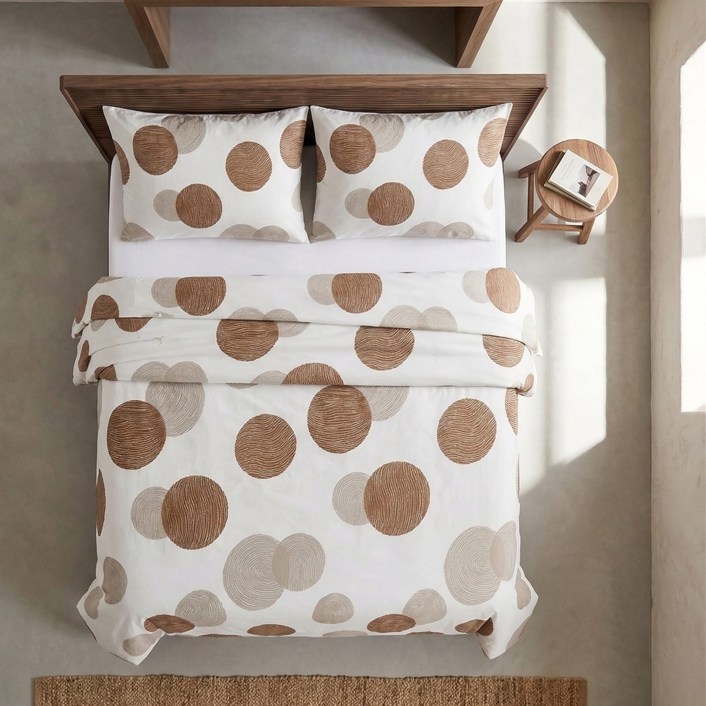 JUEGO FUNDA NÓRDICA 100% ALGODÓN ESTAMPADA