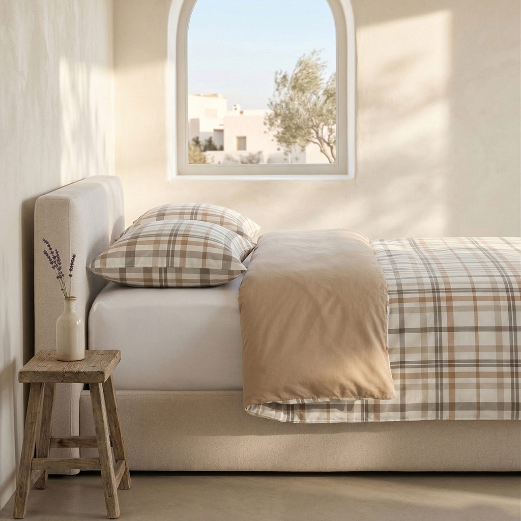 JUEGO FUNDA NÓRDICA 100% ALGODÓN ESTAMPADA