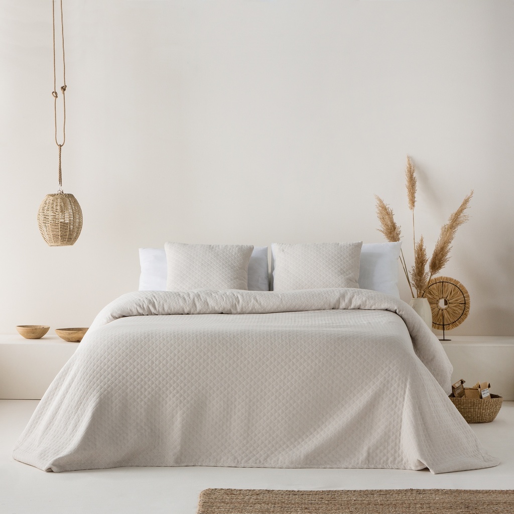 Colcha lisa jacquard África