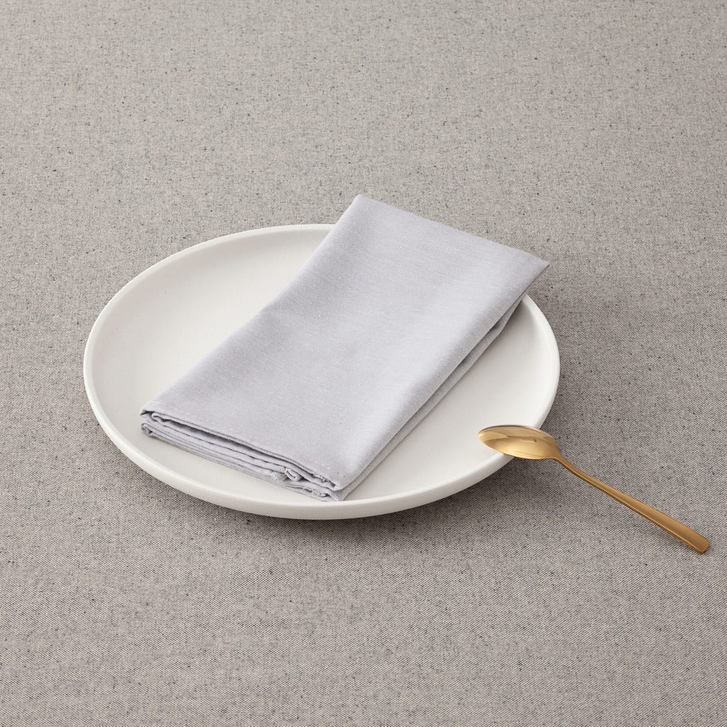 Pack 6 servilletas satén raso 45x45 cm