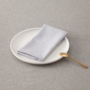 Pack 6 servilletas satén raso 45x45 cm