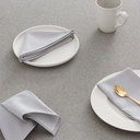 Pack 6 servilletas satén raso 45x45 cm