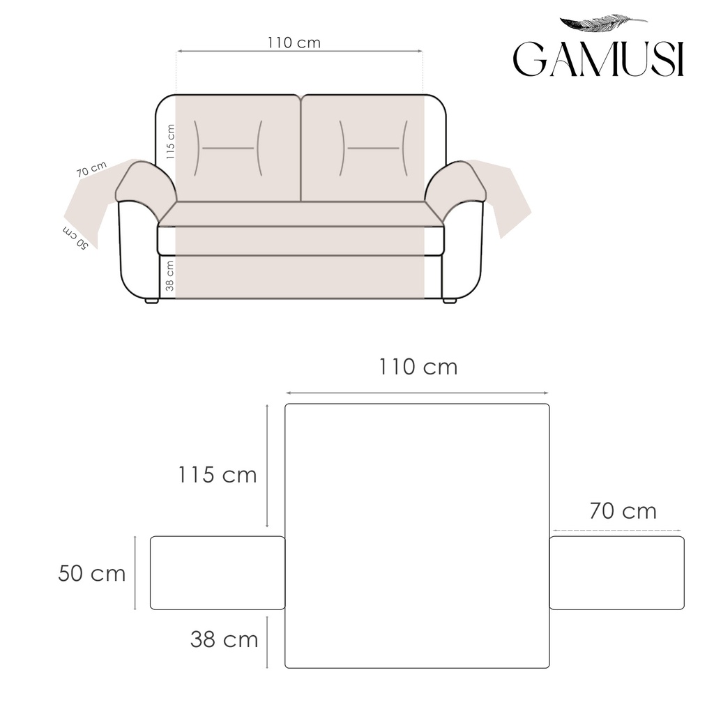CUBRE SOFÁ ALICANTE