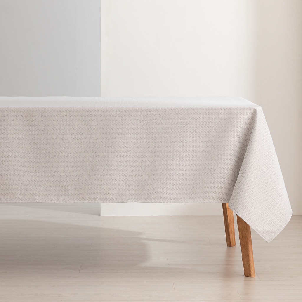 Mantel antimanchas lurex jacquard Tilu