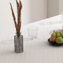 Mantel antimanchas lurex jacquard Refin