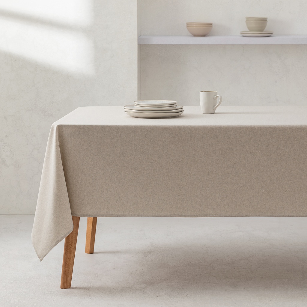 Mantel antimanchas nature liso