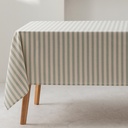 Mantel 100% algodón rayas Iris