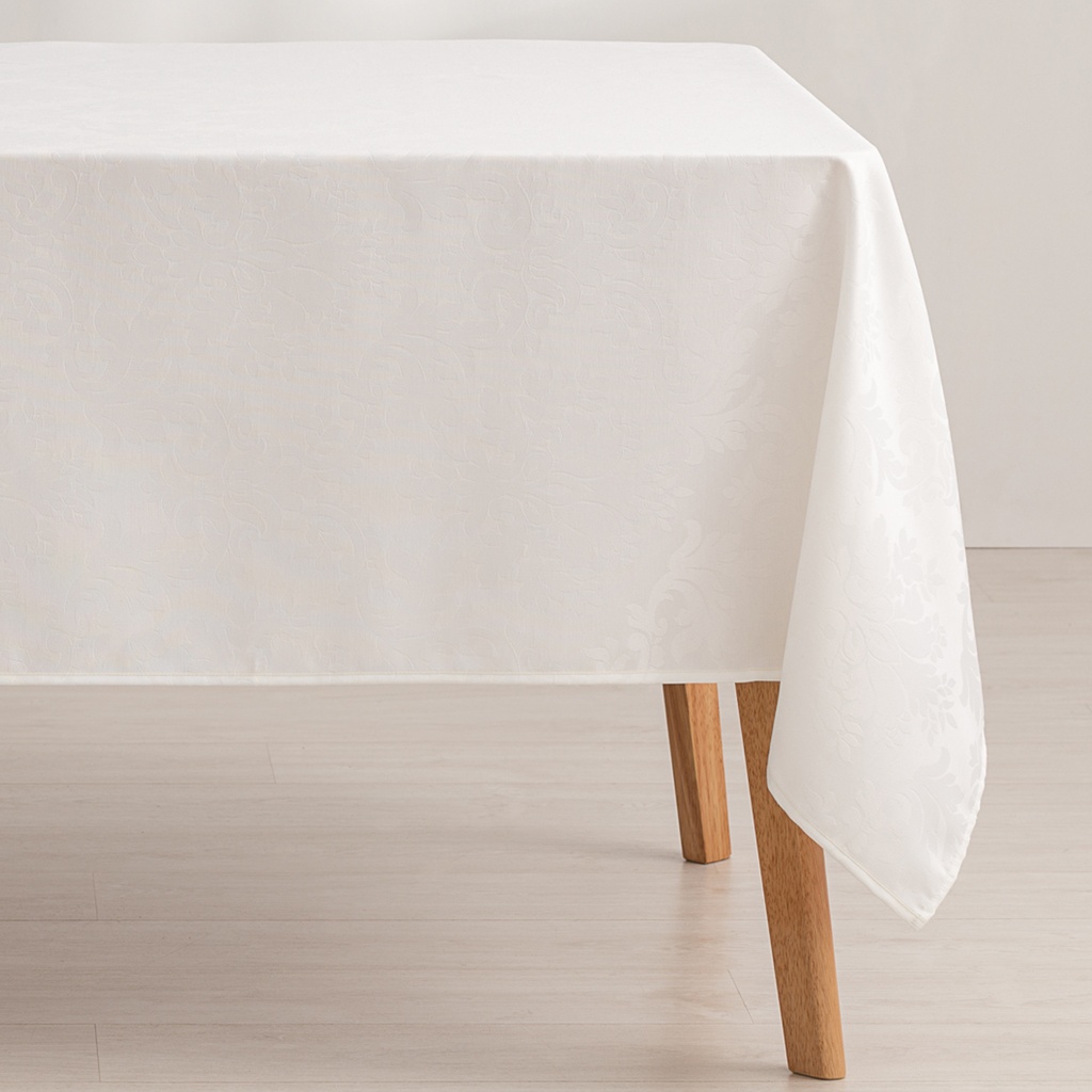 Mantel antimanchas jacquard Dama