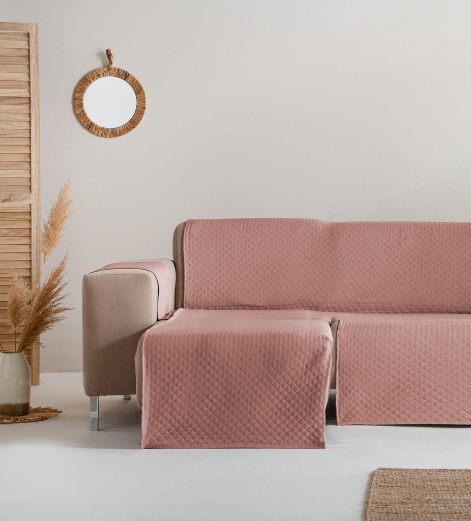 [CSTRIVCHIZ200-TE] Cubre Sofa Trivial (Teja, Chaise Longue 200 izquierdo)