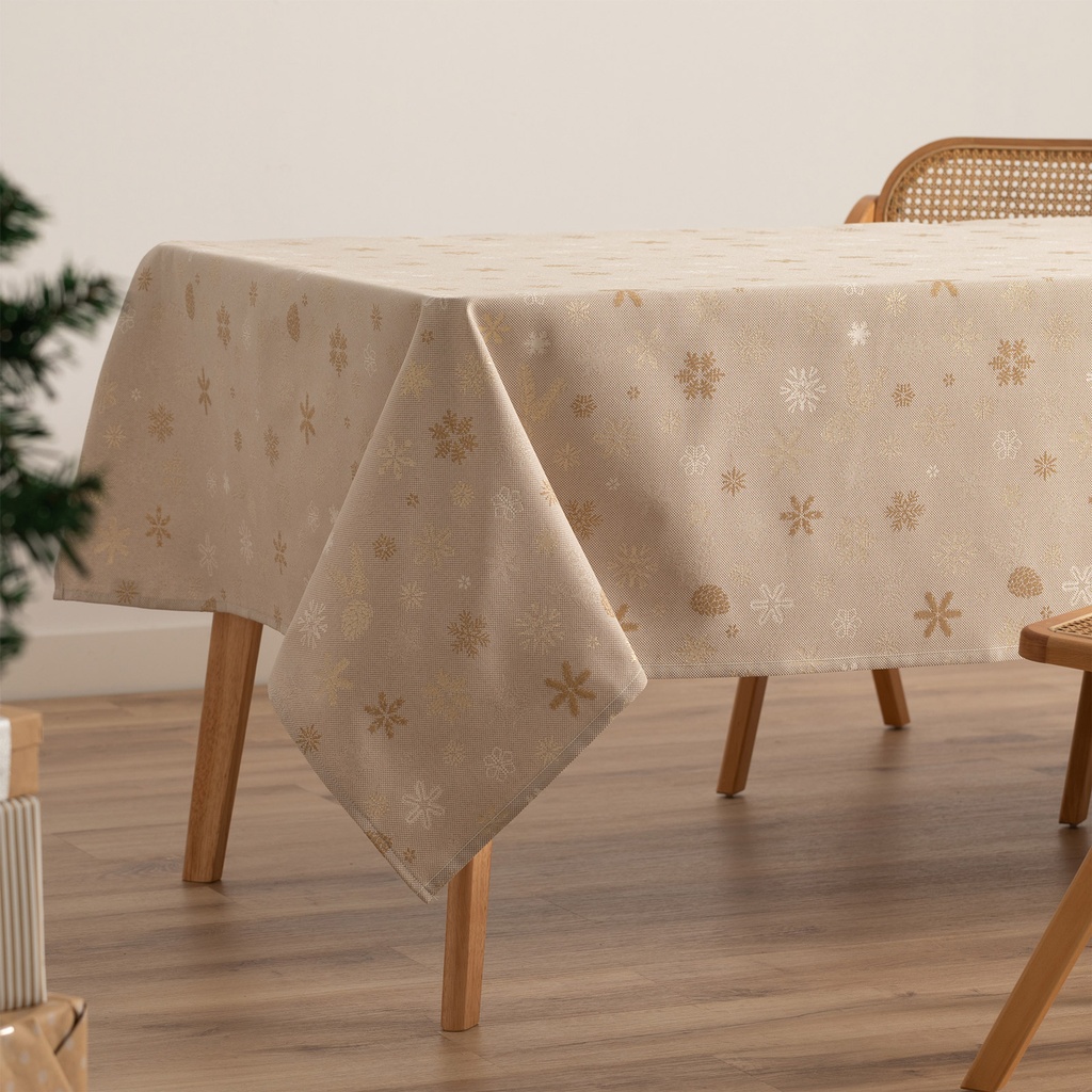 Mantel Jacquard Navidad Flake