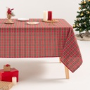 Mantel Jacquard Navidad Check