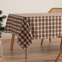 Mantel Jacquard Navidad Check