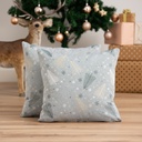 Pack 2 Fundas de Cojín Jacquard Navidad Christree 45x45cm