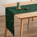 Camino de Mesa Jacquard Navidad Flake 45x135cm