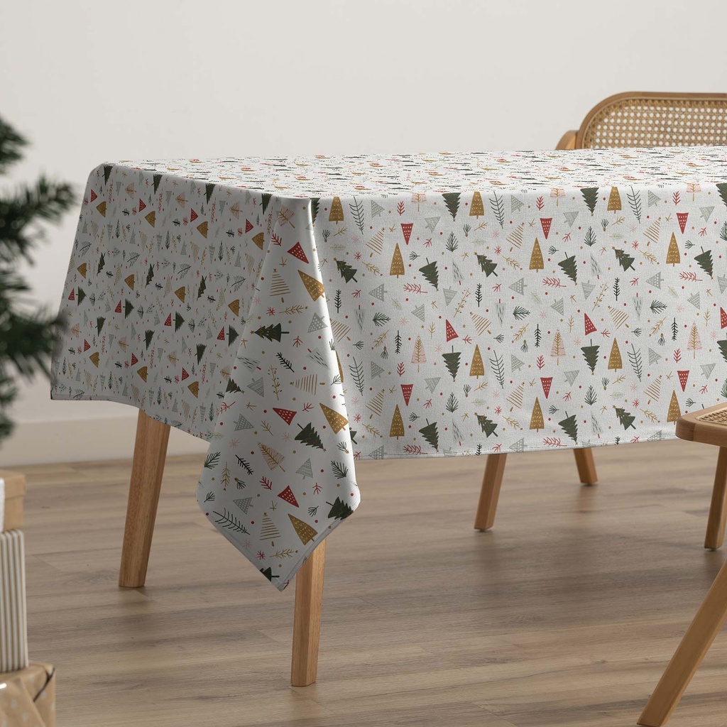 Mantel Navidad Antimanchas Birch