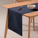 Camino de mesa liso 100% algodón 45x150 cm