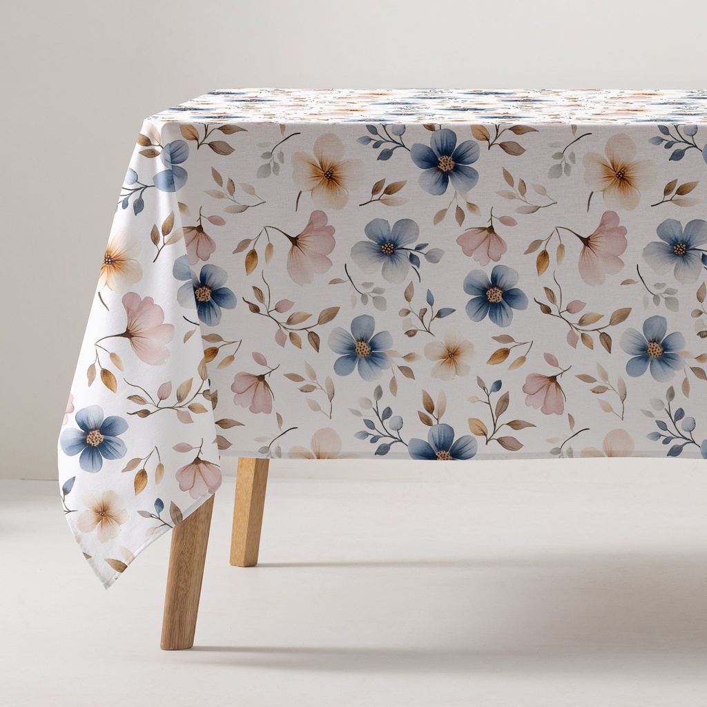 [MDMARIS-100] Mantel Antimanchas Estampado Marisela (160x100 cm)
