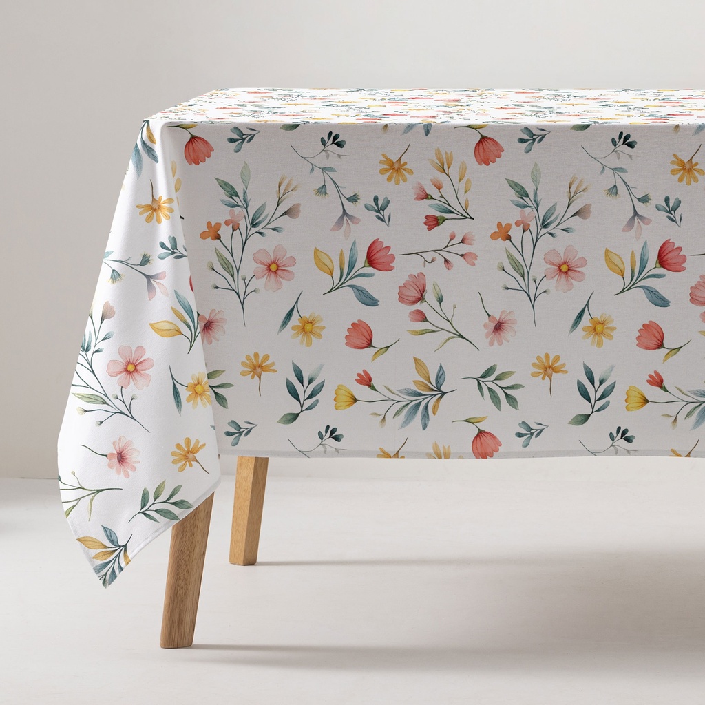 [MDJAZIR-100] Mantel Antimanchas Estampado Jazira (160x100 cm)