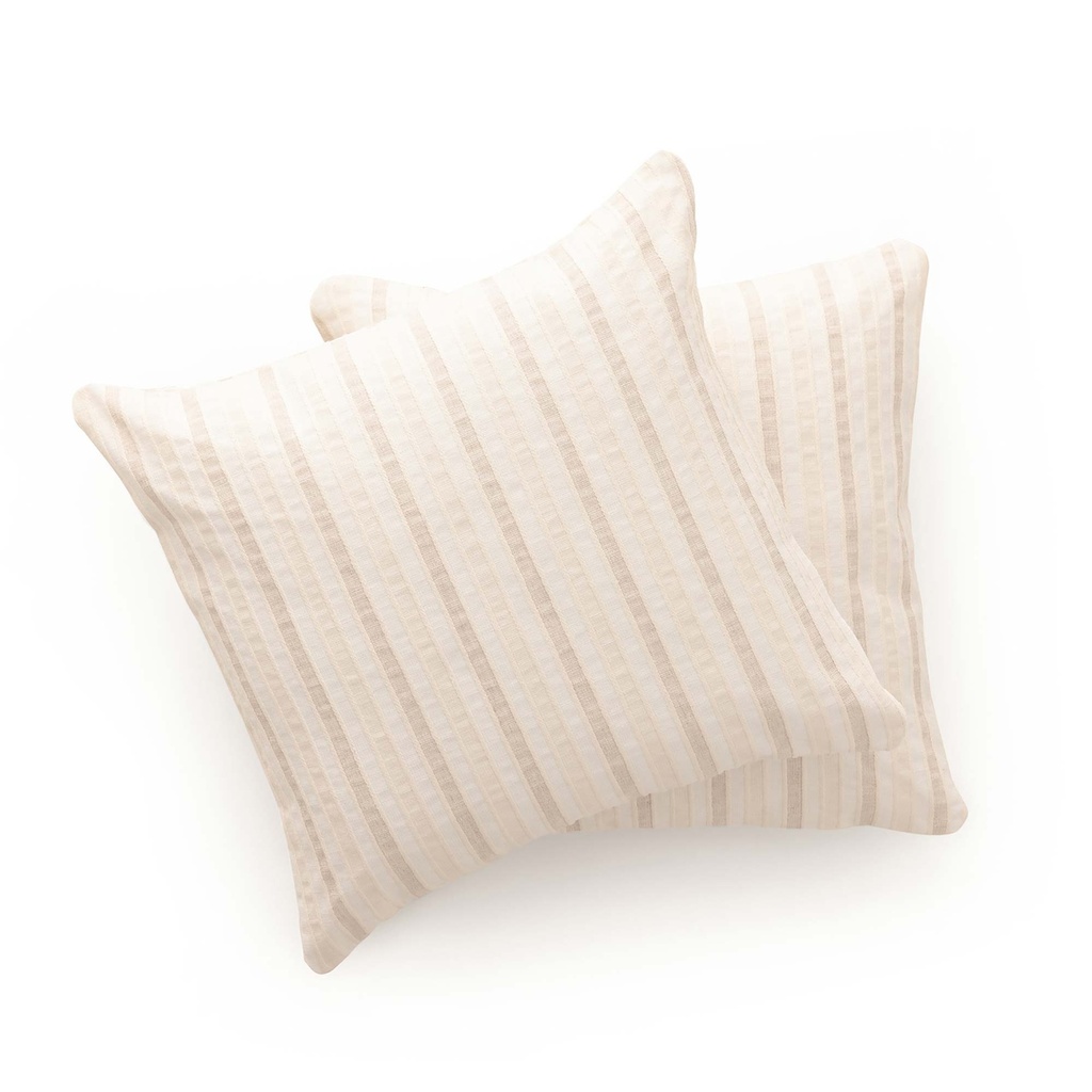 Pack 2 Fundas Cojín Rayas MIRA