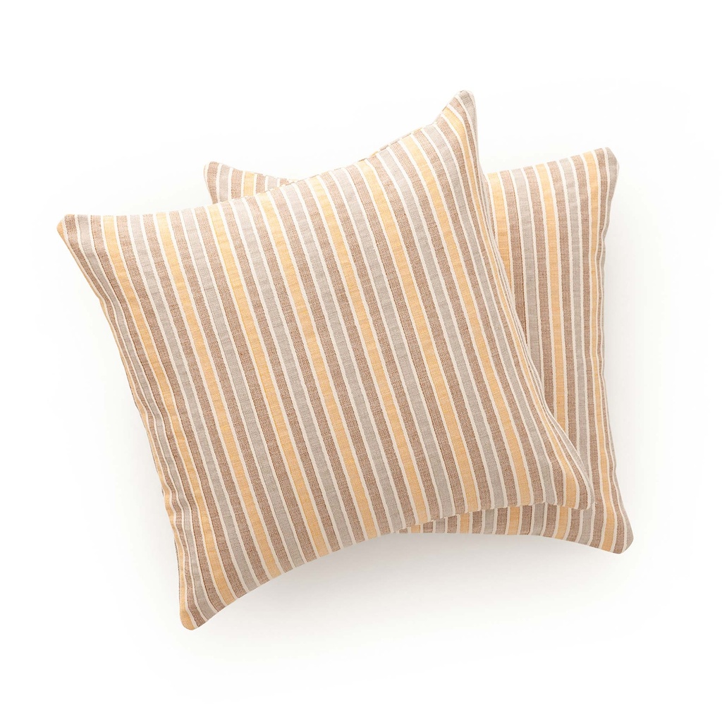 [FC2DARU] Pack 2 Fundas Cojín Rayas DARU