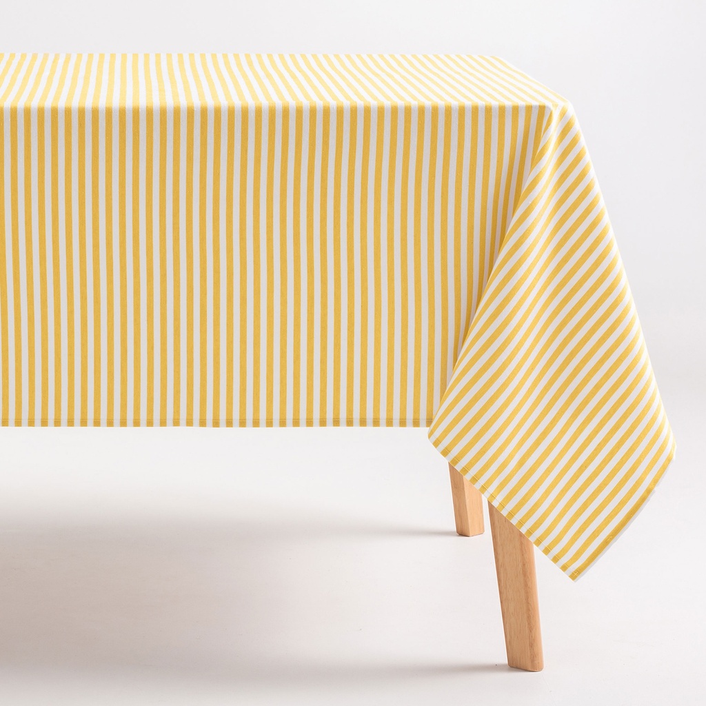 [MRARENAM-100] Mantel Antimanchas Rayas Arenza (Amarillo, 160x100 cm)