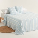 Colcha Jacquard Rayas Algodón OSLO