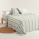 Colcha Jacquard Rayas Algodón TENA