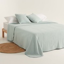 Colcha Jacquard Rayas Algodón NISA