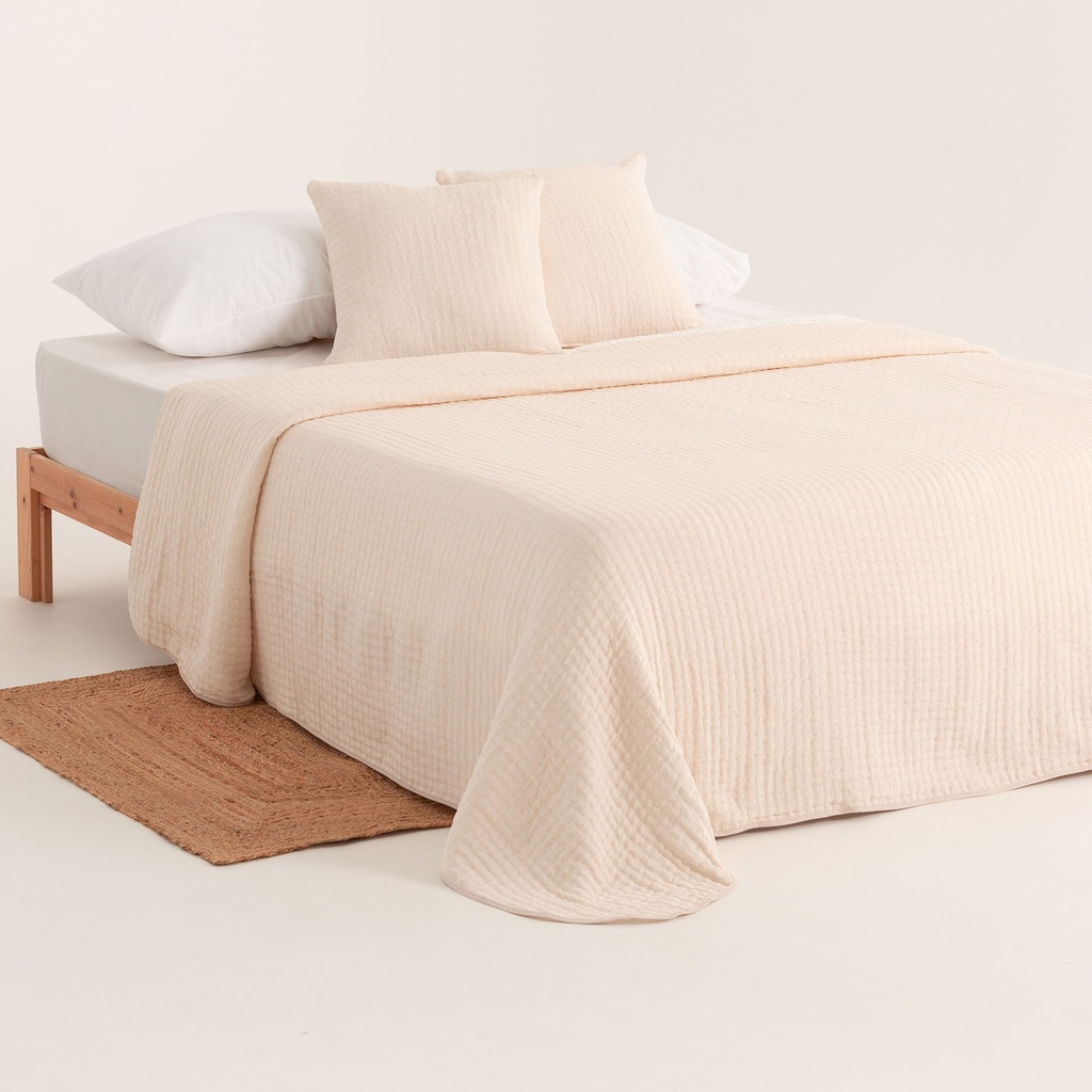 Colcha Jacquard Ligera Algodón BORA