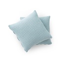 Pack 2 Fundas de Cojín Jacquard Algodón BORA