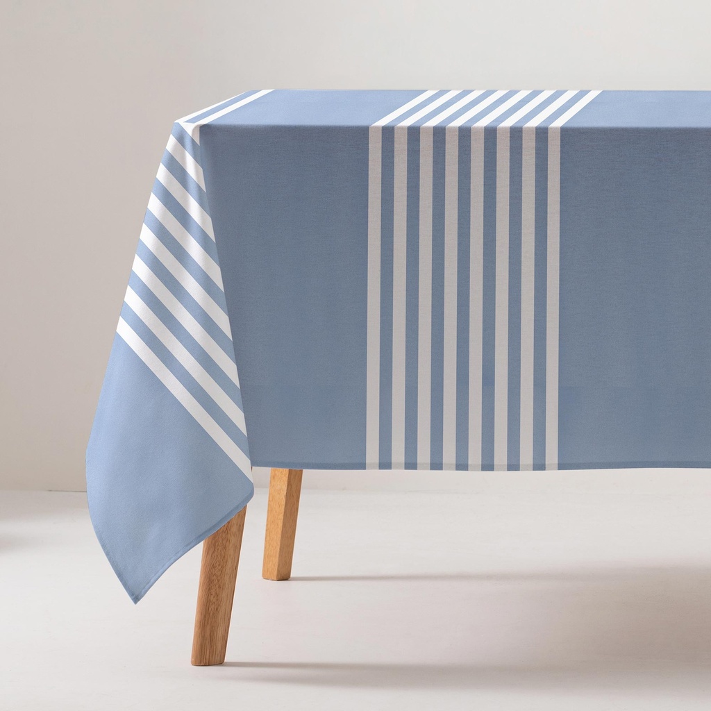 [MRSAMOS-100] Mantel Antimanchas Rayas SAMOS (160x100 cm)