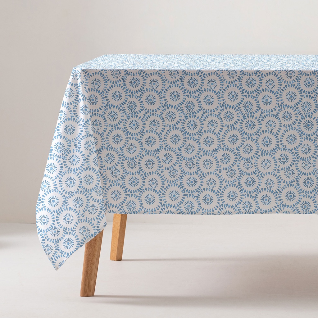 [MDALUA100] Mantel Antimanchas Estampado Algodón ALUA (160x100 cm)