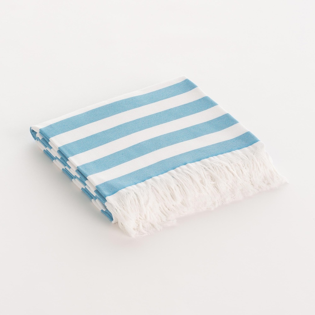 [FOUTSALMTu-90] Fouta Salma (Turquesa, 90x180 cm)