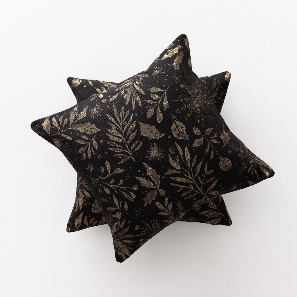 Pack 2 Fundas Cojín Jacquard Navidad FLENOR 45x45 cm