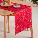 Camino de Mesa Jacquard Navidad FLENOR 45x135 cm