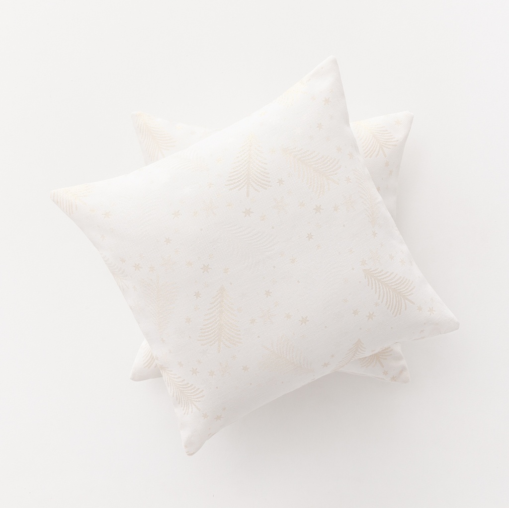 Pack 2 Fundas de Cojín Jacquard Navidad Christree 45x45cm