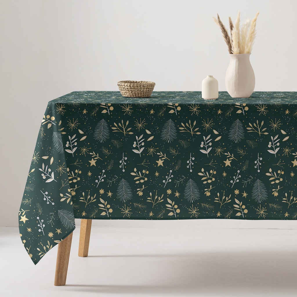 Mantel Navidad Antimanchas GOLDEN